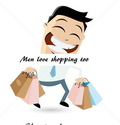 Men love shopping&nbsp;too